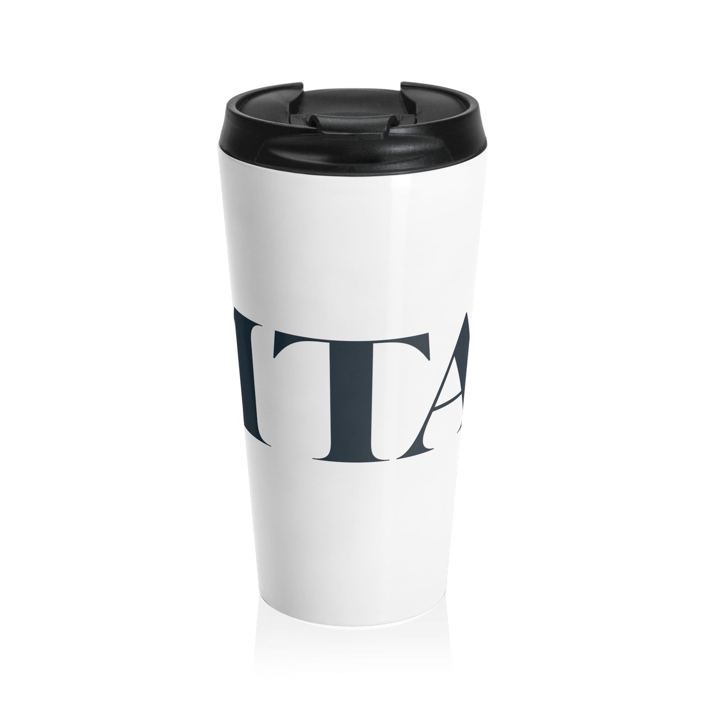 Monogram Stainless Steel Travel Mug