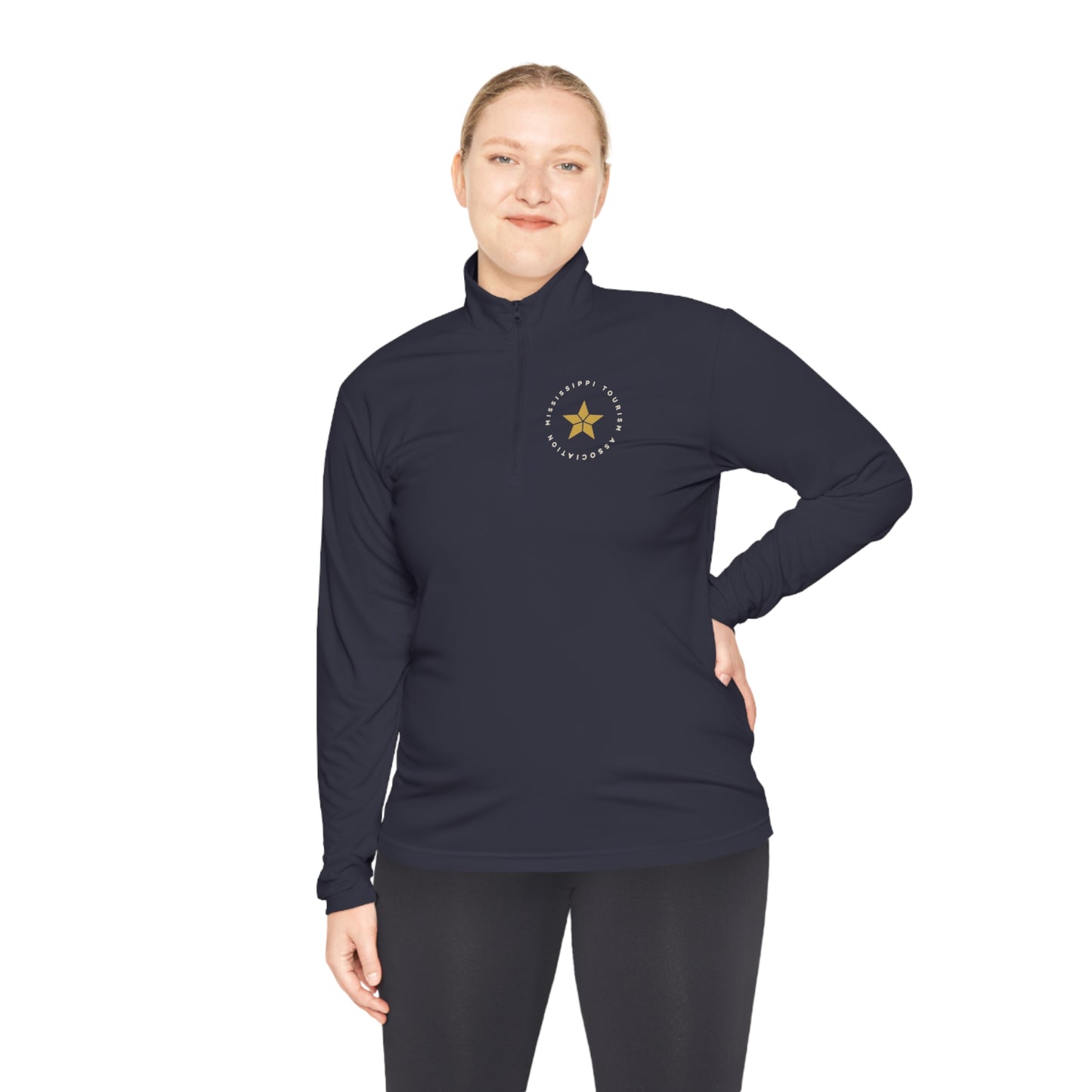 Badge Quarter-Zip Pullover
