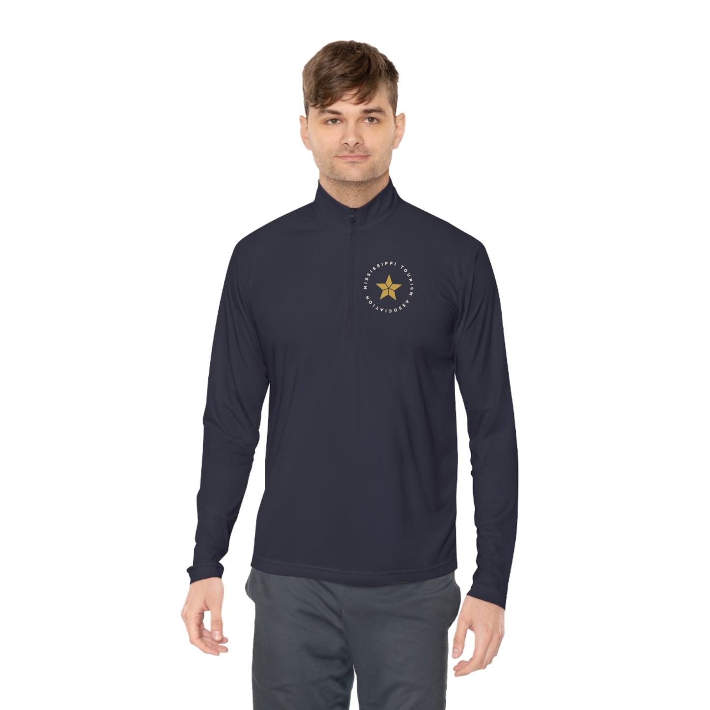 Badge Quarter-Zip Pullover