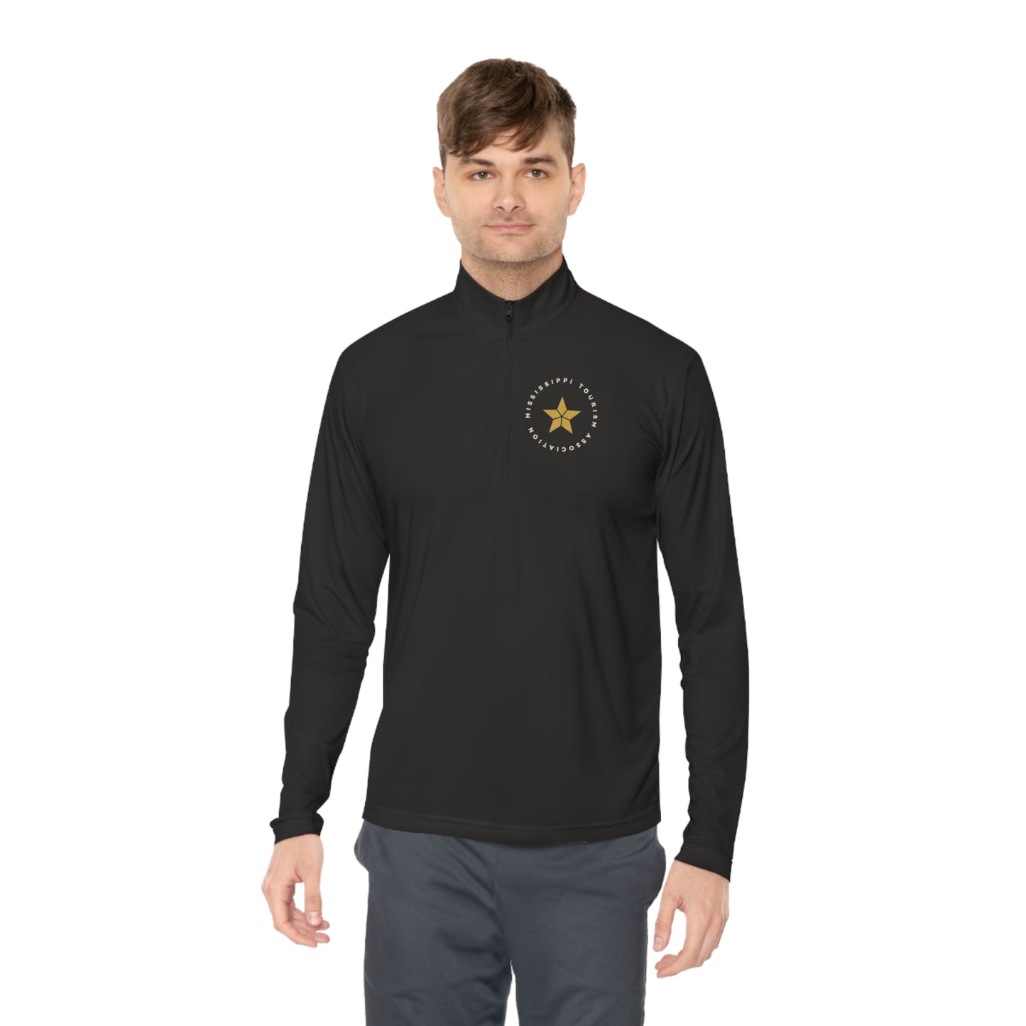Badge Quarter-Zip Pullover