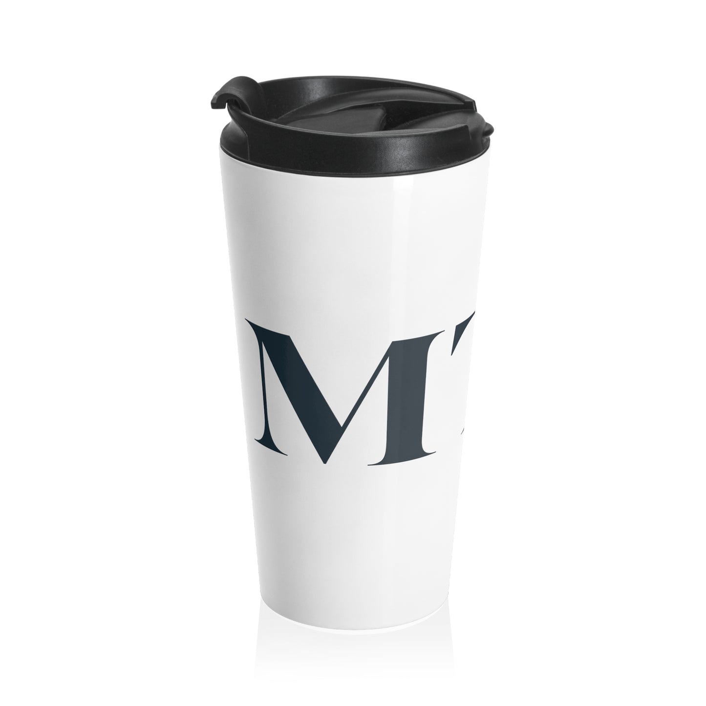Monogram Stainless Steel Travel Mug