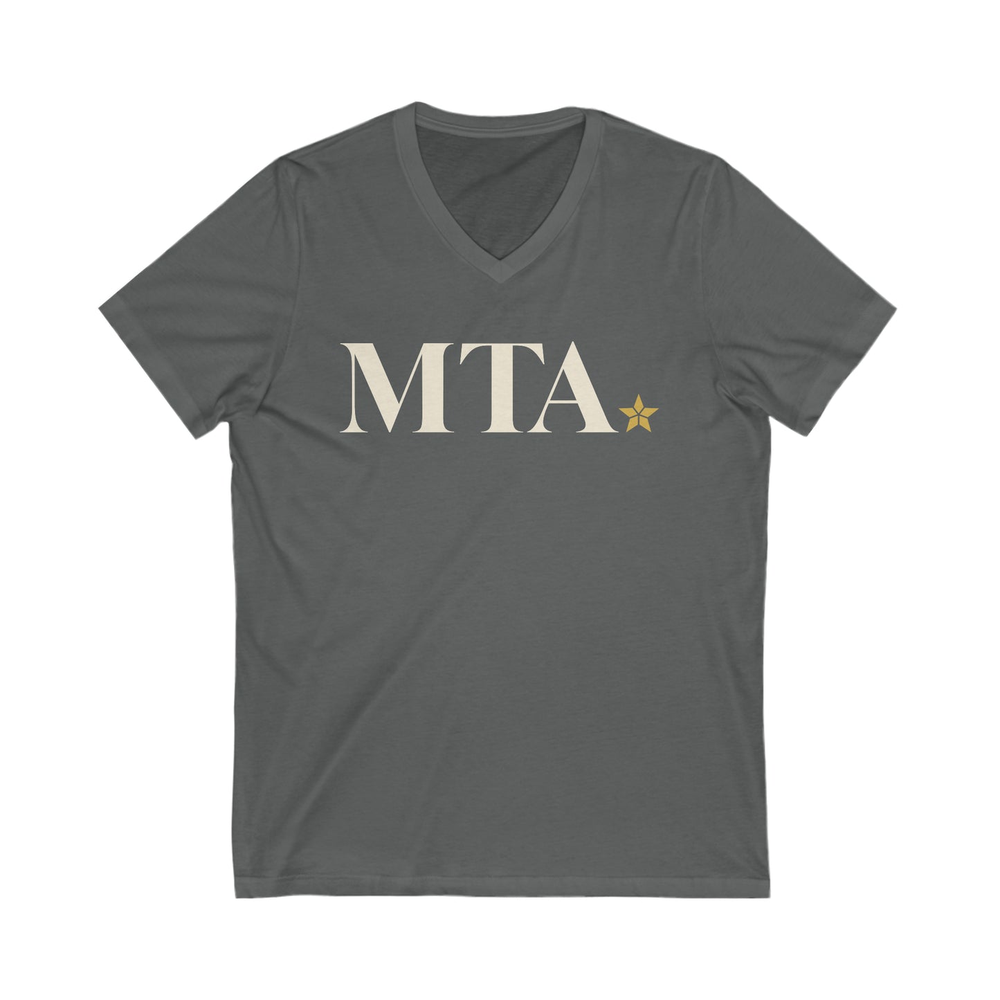 Monogram Bella Canvas V-Neck Tee