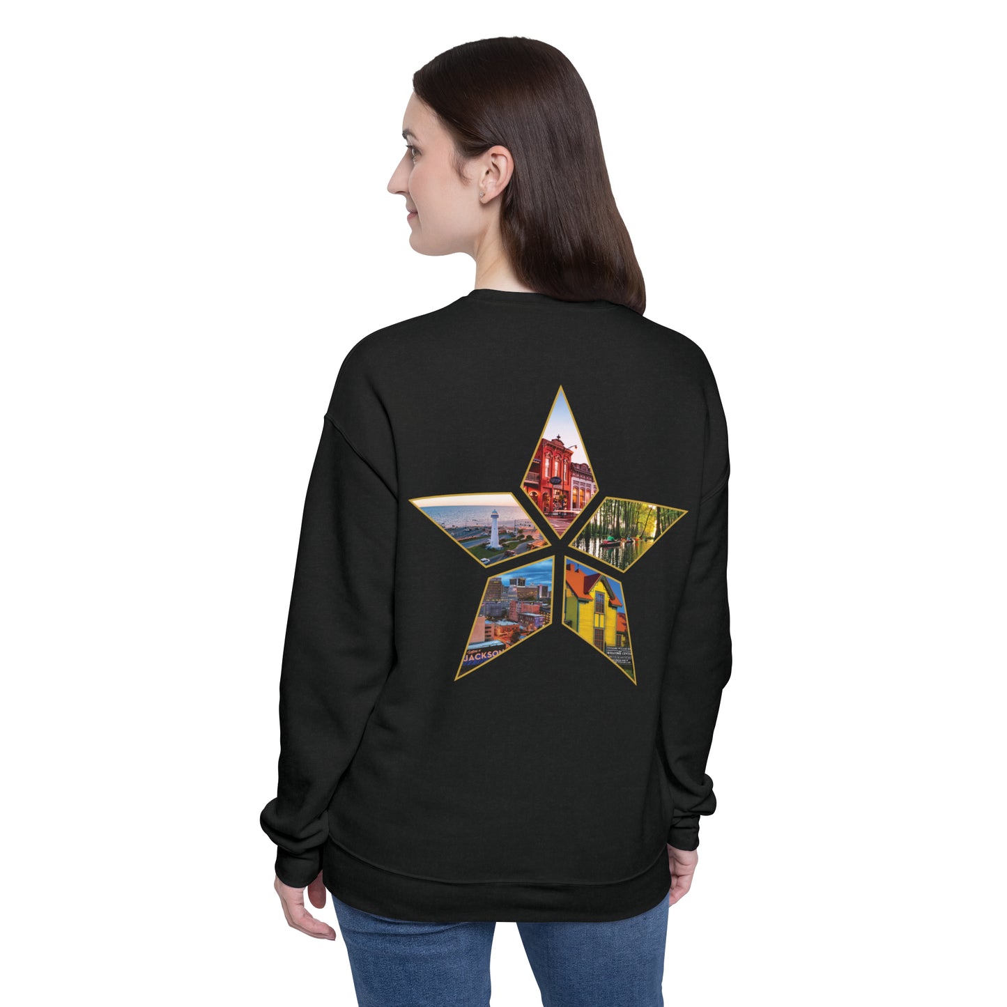 Star Bella Canvas Sweatshirt