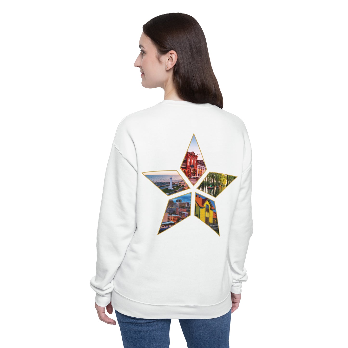 Star Bella Canvas Sweatshirt