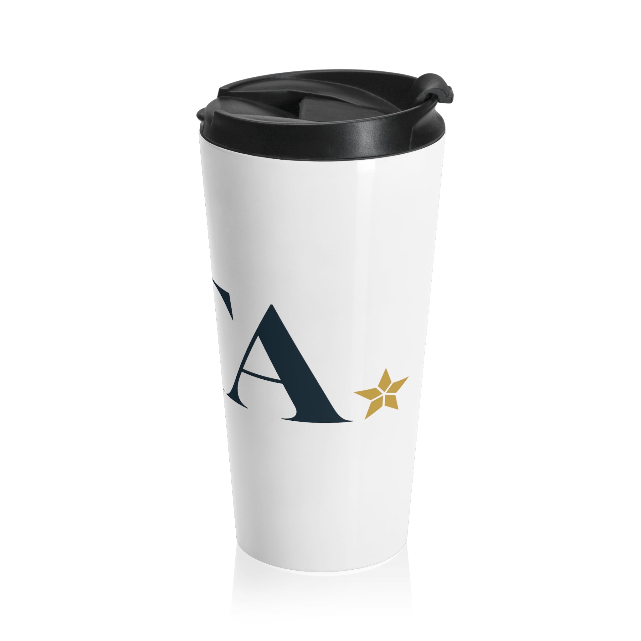 Monogram Stainless Steel Travel Mug
