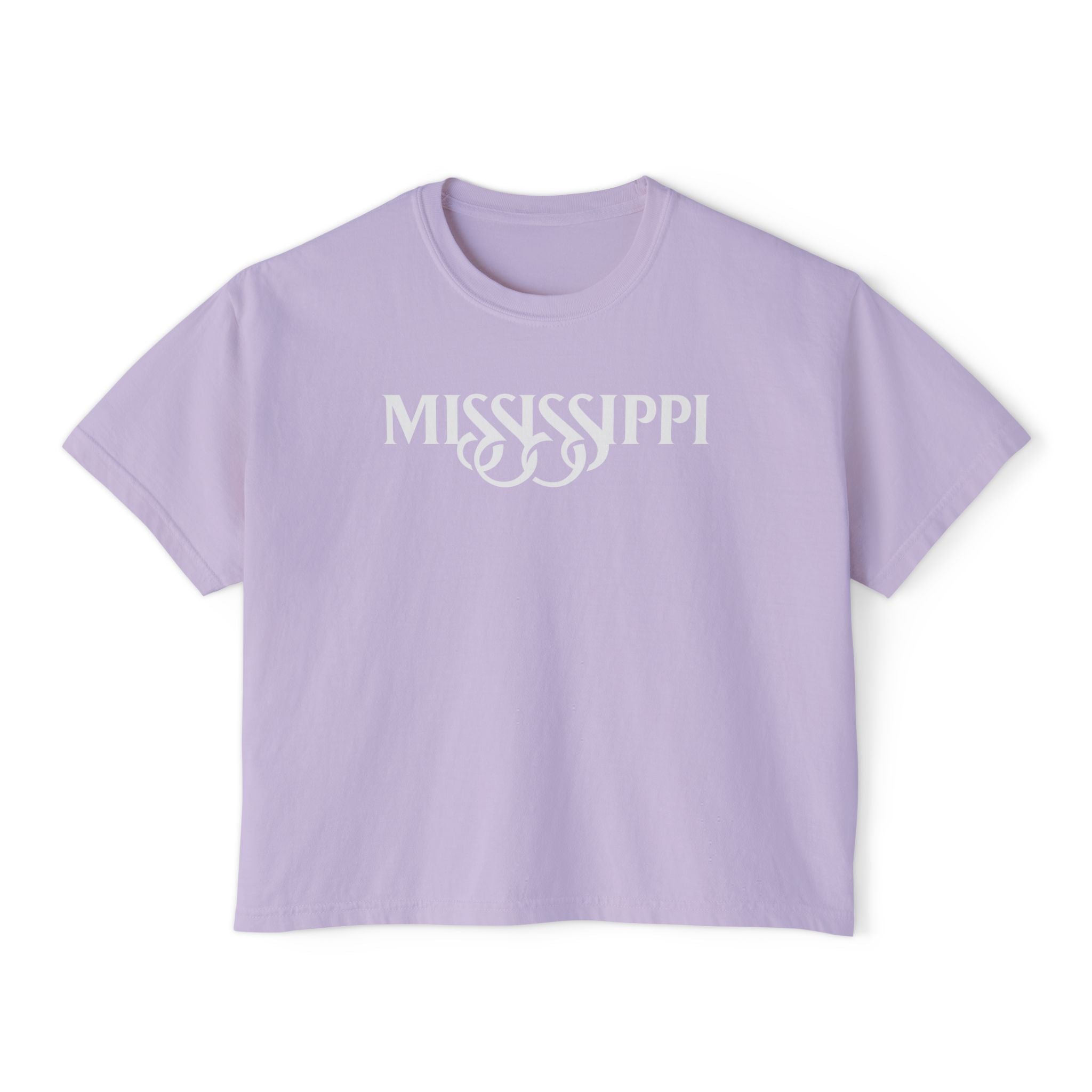 Mississippi Women's Boxy Tee