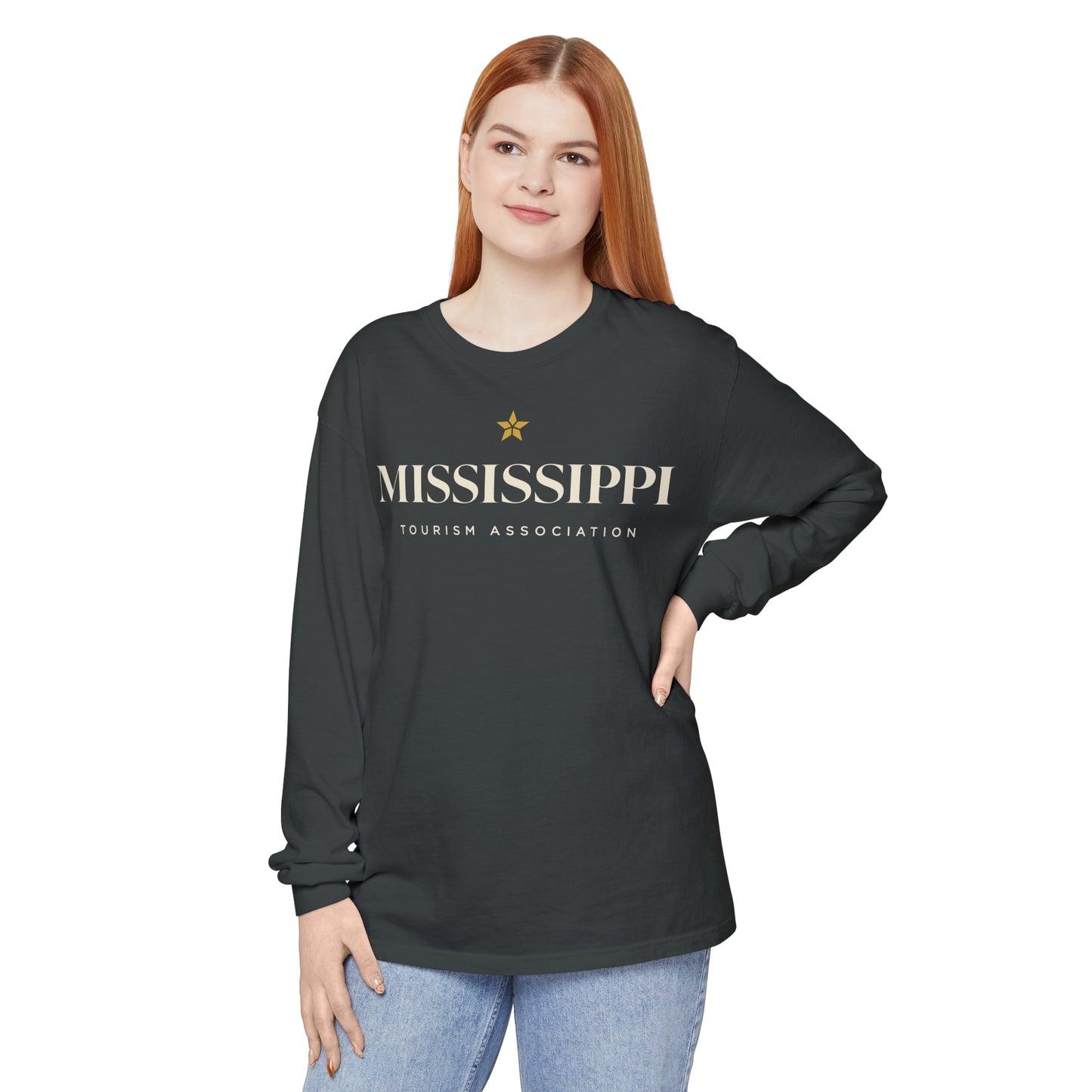 Logo Comfort Colors Long Sleeve T-Shirt