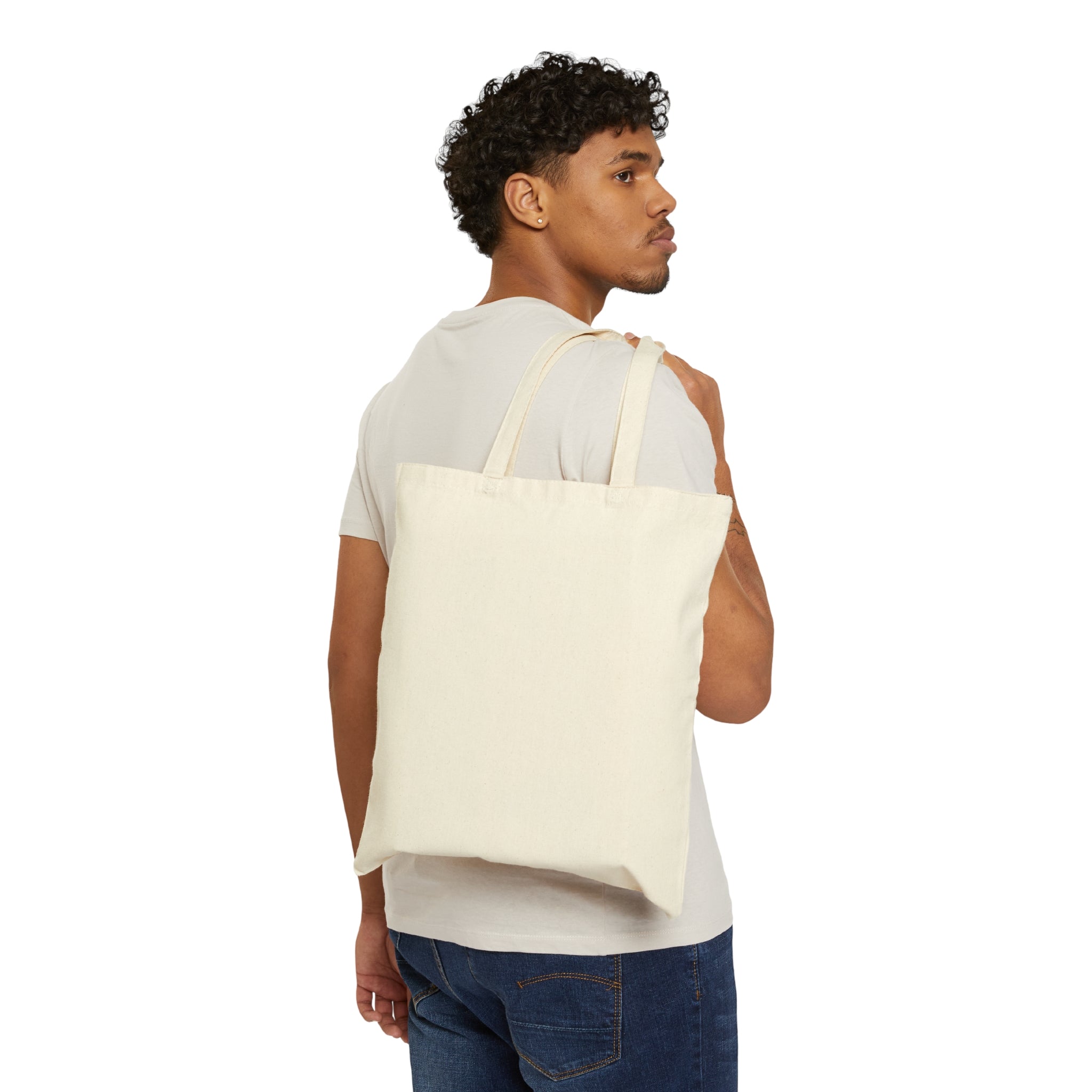 Logo Canvas Tote Bag