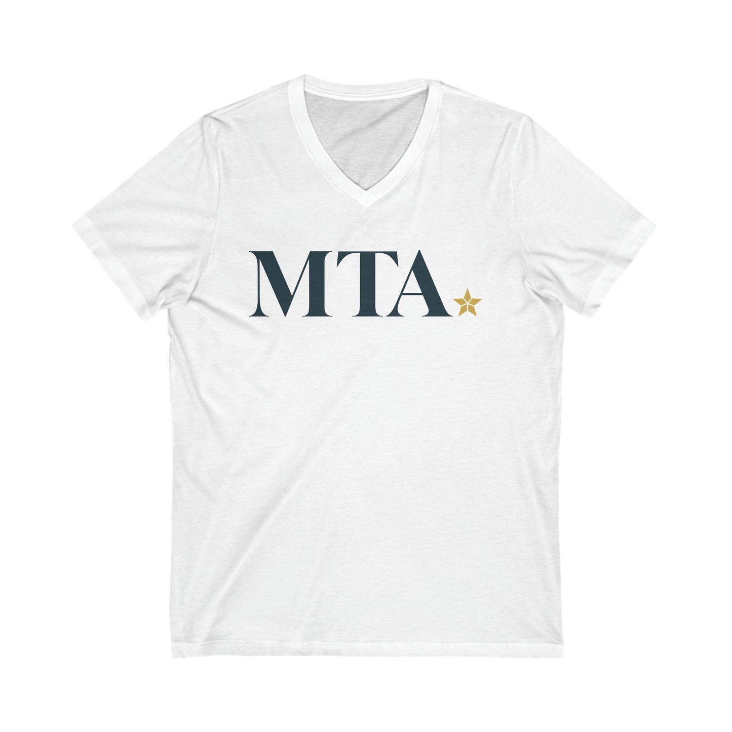 Monogram Bella Canvas V-Neck Tee