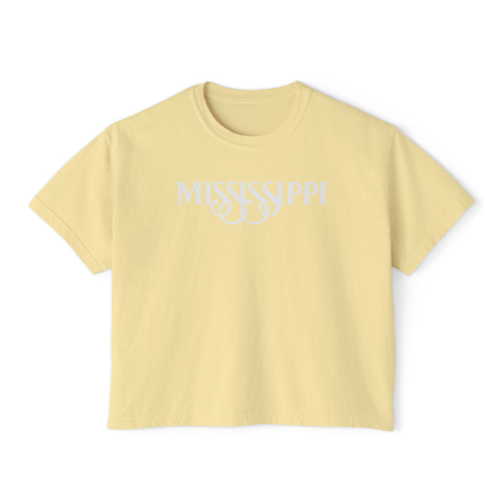 Mississippi Women's Boxy Tee