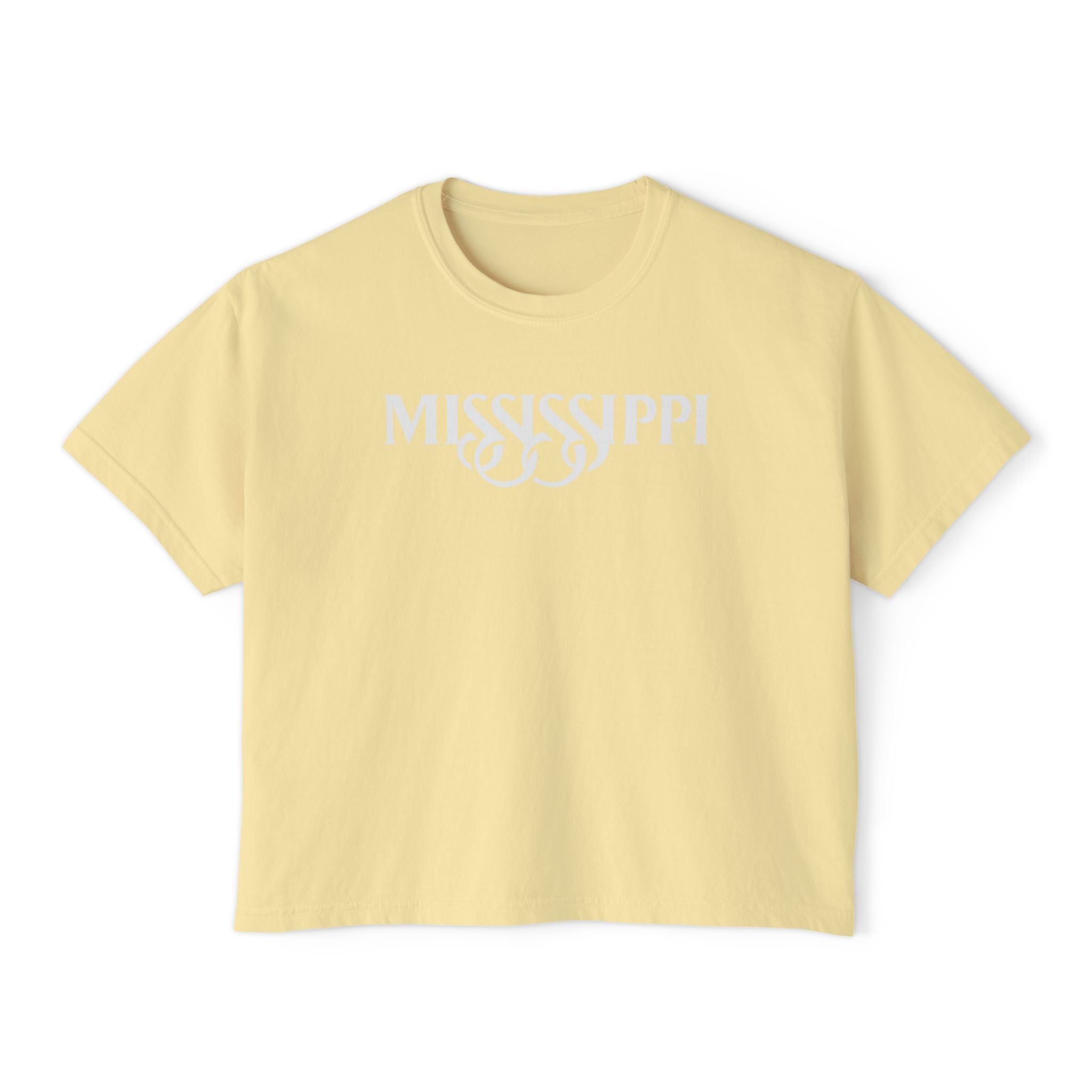 Mississippi Women's Boxy Tee