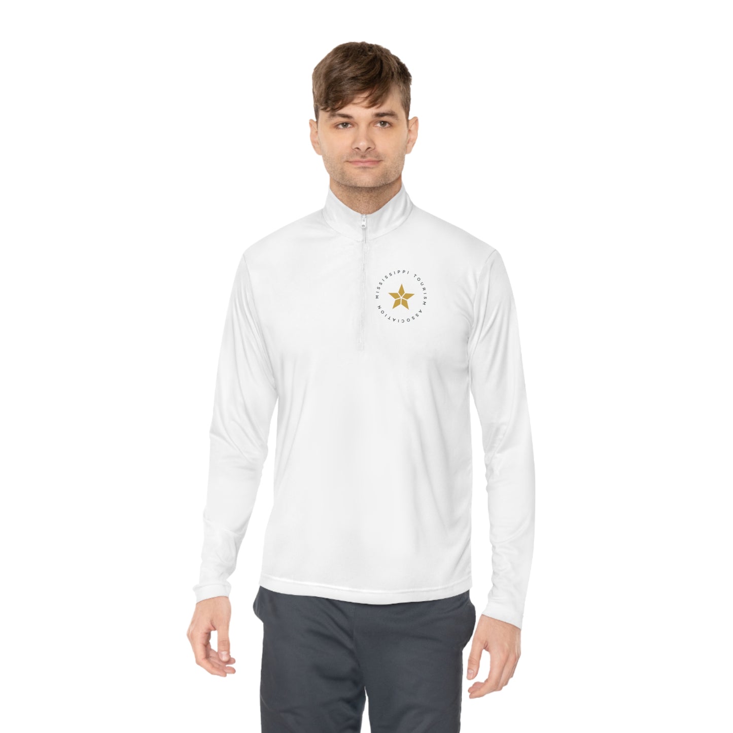 Badge Quarter-Zip Pullover