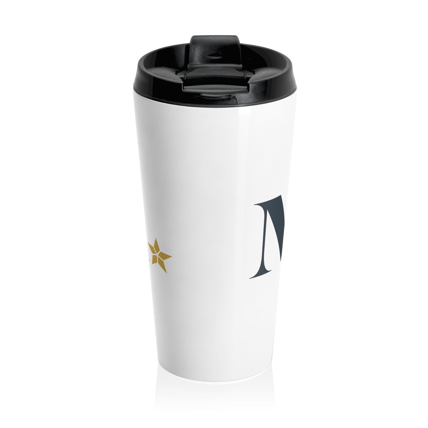 Monogram Stainless Steel Travel Mug