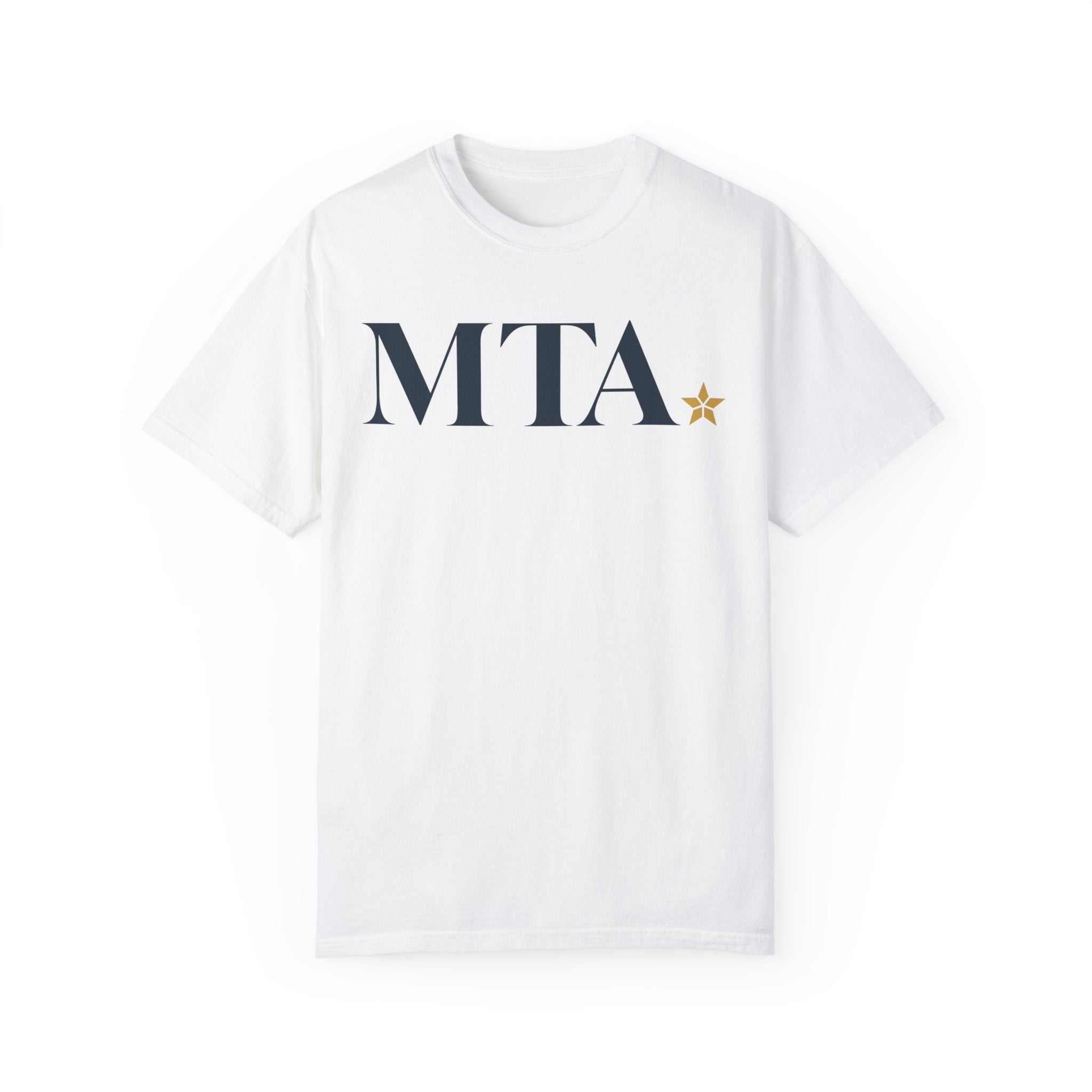 Monogram Comfort Colors T-Shirt with Star