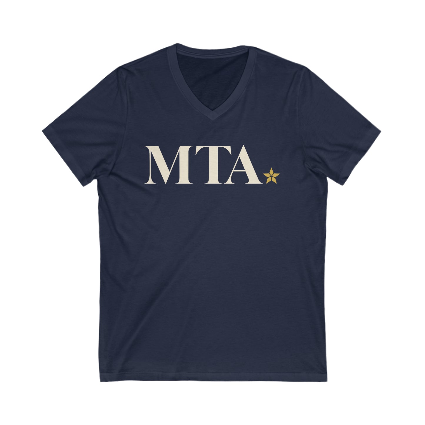 Monogram Bella Canvas V-Neck Tee