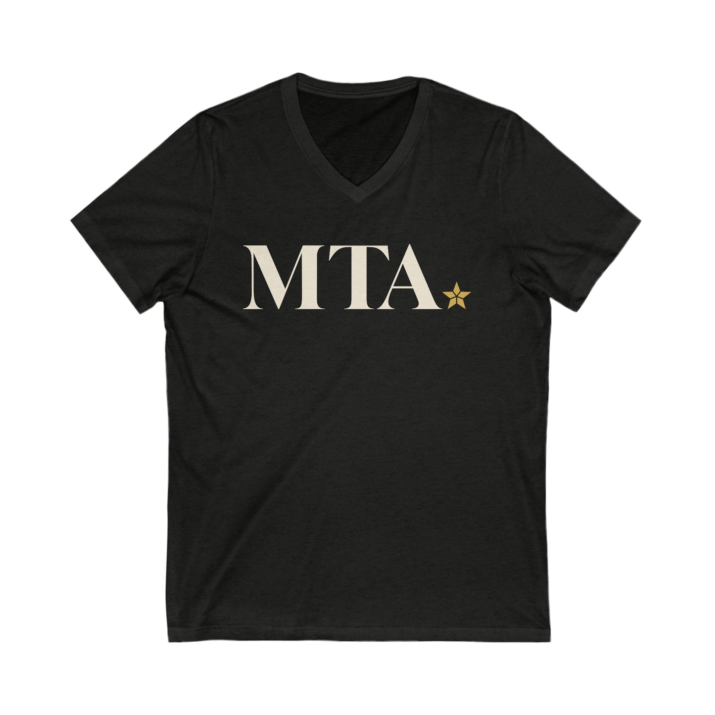 Monogram Bella Canvas V-Neck Tee