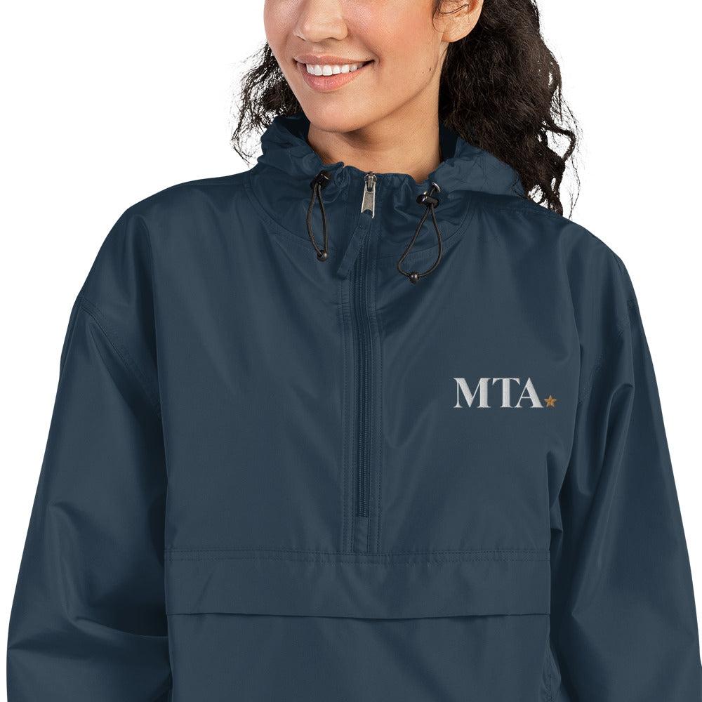 Monogram Embroidered Champion Jacket